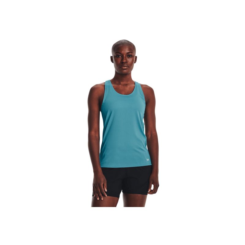 UNDER ARMOUR - Camiseta Mujer UNDER ARMOUR UA FLY BY TANK Azul UNDER ARMOUR.