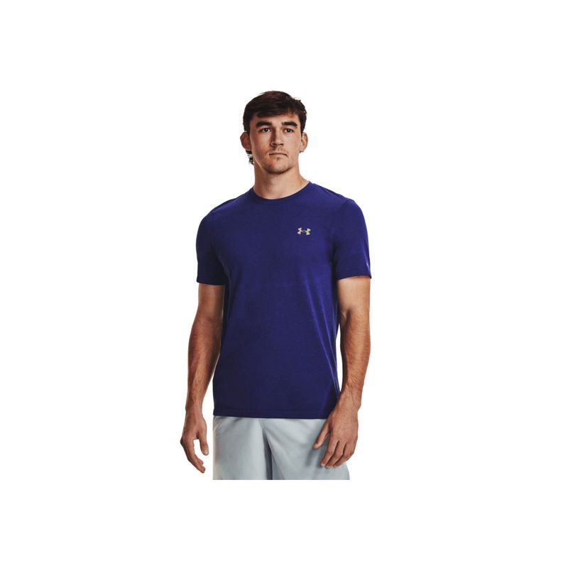 UNDER ARMOUR - Camiseta Hombre UNDER ARMOUR UA RUSH SEAMLESS LEG Azul UNDER ARMOUR.