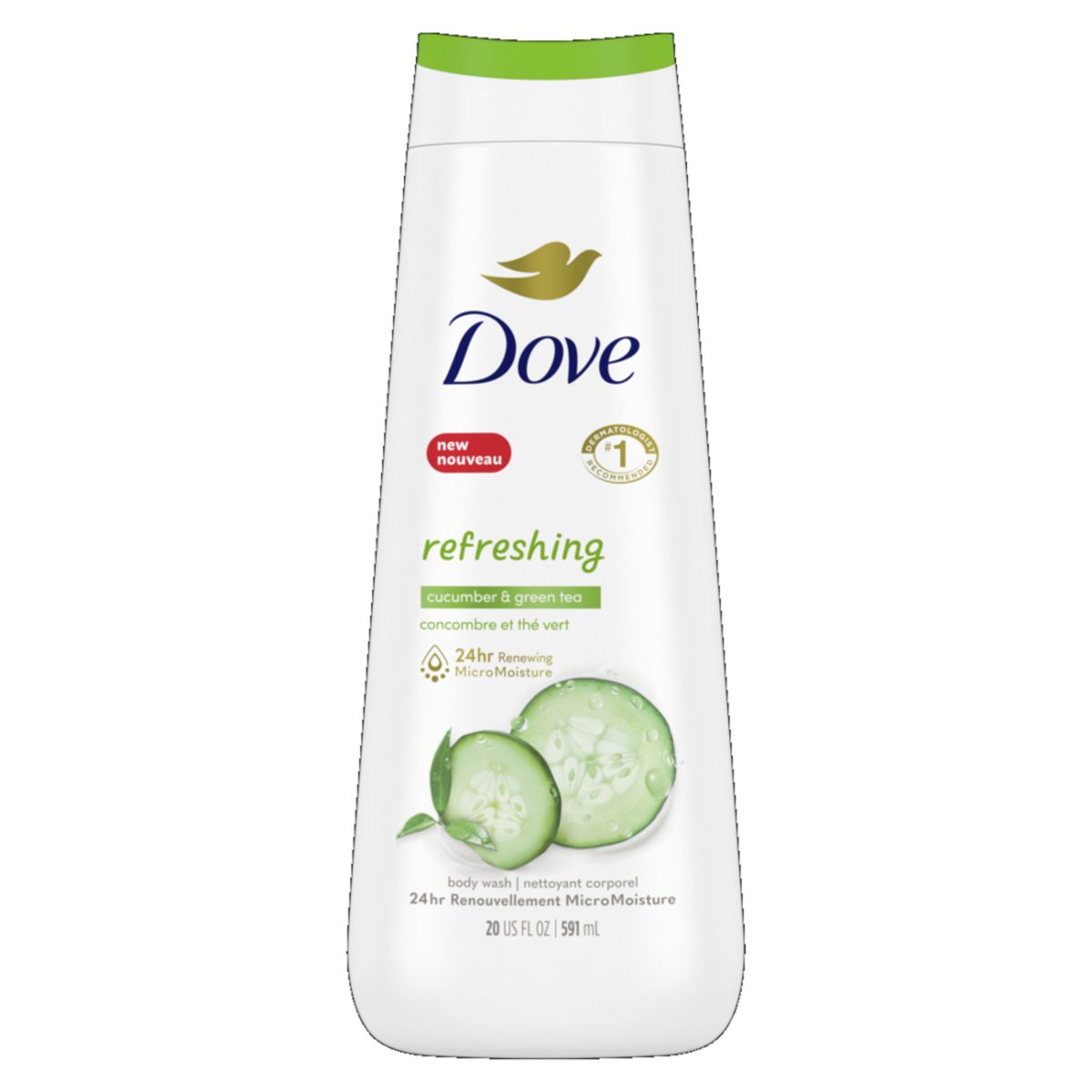 DOVE - Jabon Liquido Corporal Dove Pepino 591ml