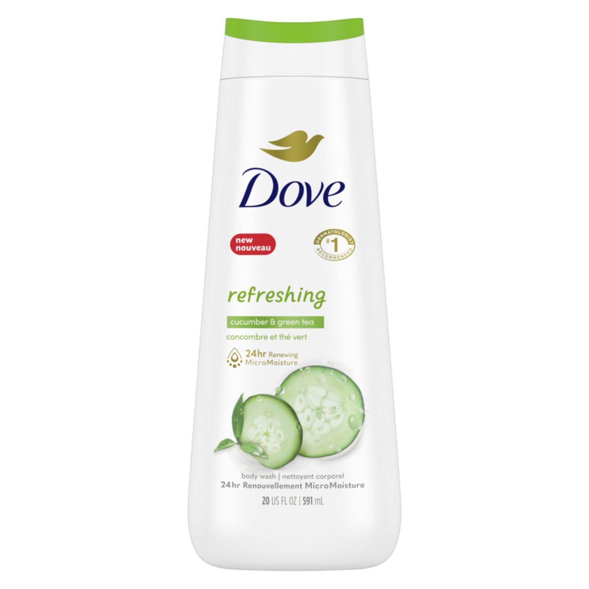 DOVE - Jabon Liquido Corporal Dove Pepino 591ml