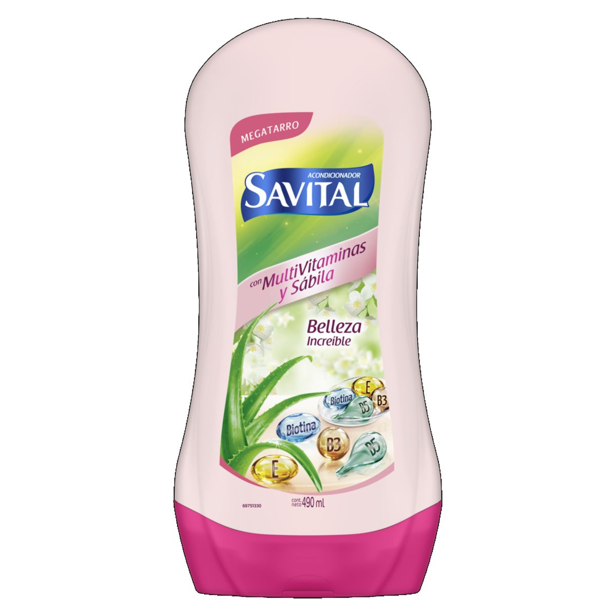 SAVITAL - Acondicionador Savital Multivitaminas 490ml