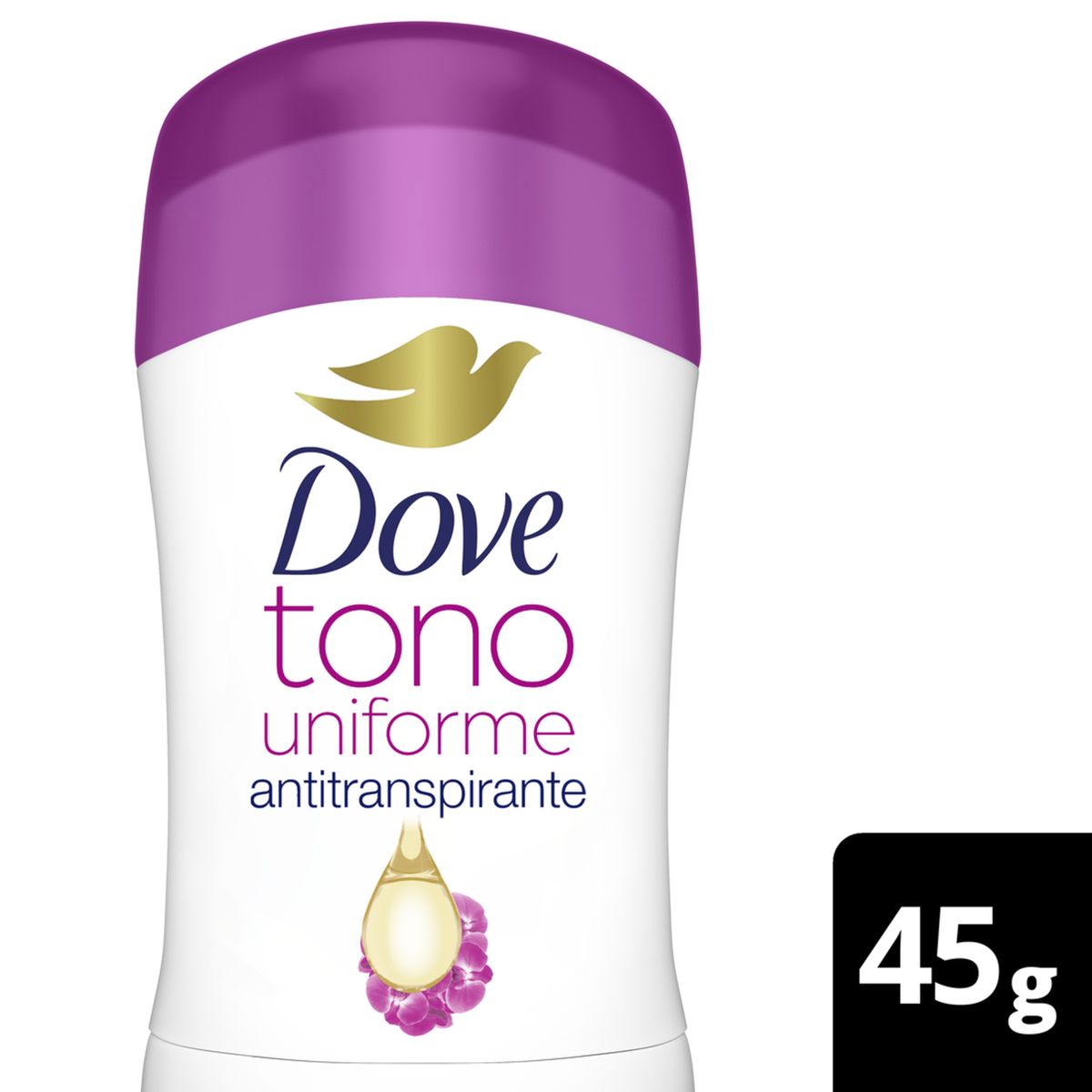 DOVE - Desodorante Dove Orquidea en Barra 45gr