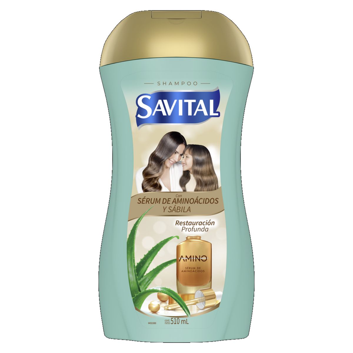 SAVITAL - Shampoo Savital Aminoacidos y Sabila 510ml