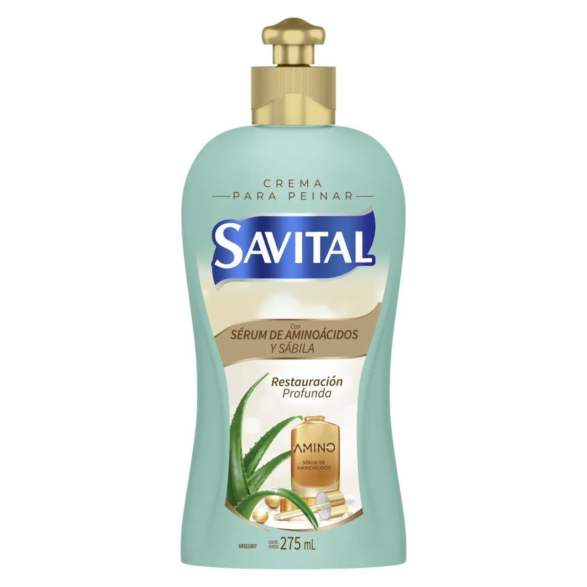 SAVITAL - Crema para Peinar Savital Aminoacidos y Sabila 275ml