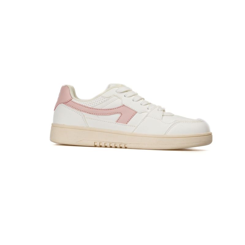 OCEAN PACIFIC - Tenis Ocean Pacific Dalin Para Mujer Color Blanco y Rosado