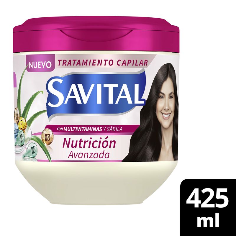 SAVITAL - Tratamiento Capilar Savital Multivitaminas 425ml