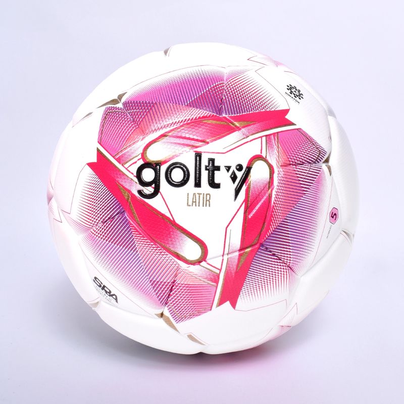GOLTY - BALÓN DE FÚTBOL COMPETENCIA GOLTY LATIR ROSA No5