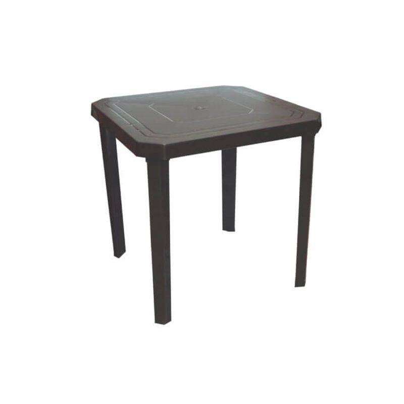 COLPLAST - Mesa Freedom Cuadrada Colplast Wengue