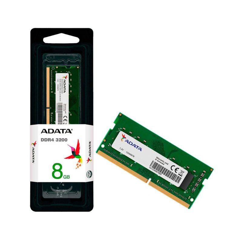 ADATA - Memoria RAM ADATA Portatil DDR4 8GB / 3200MHz