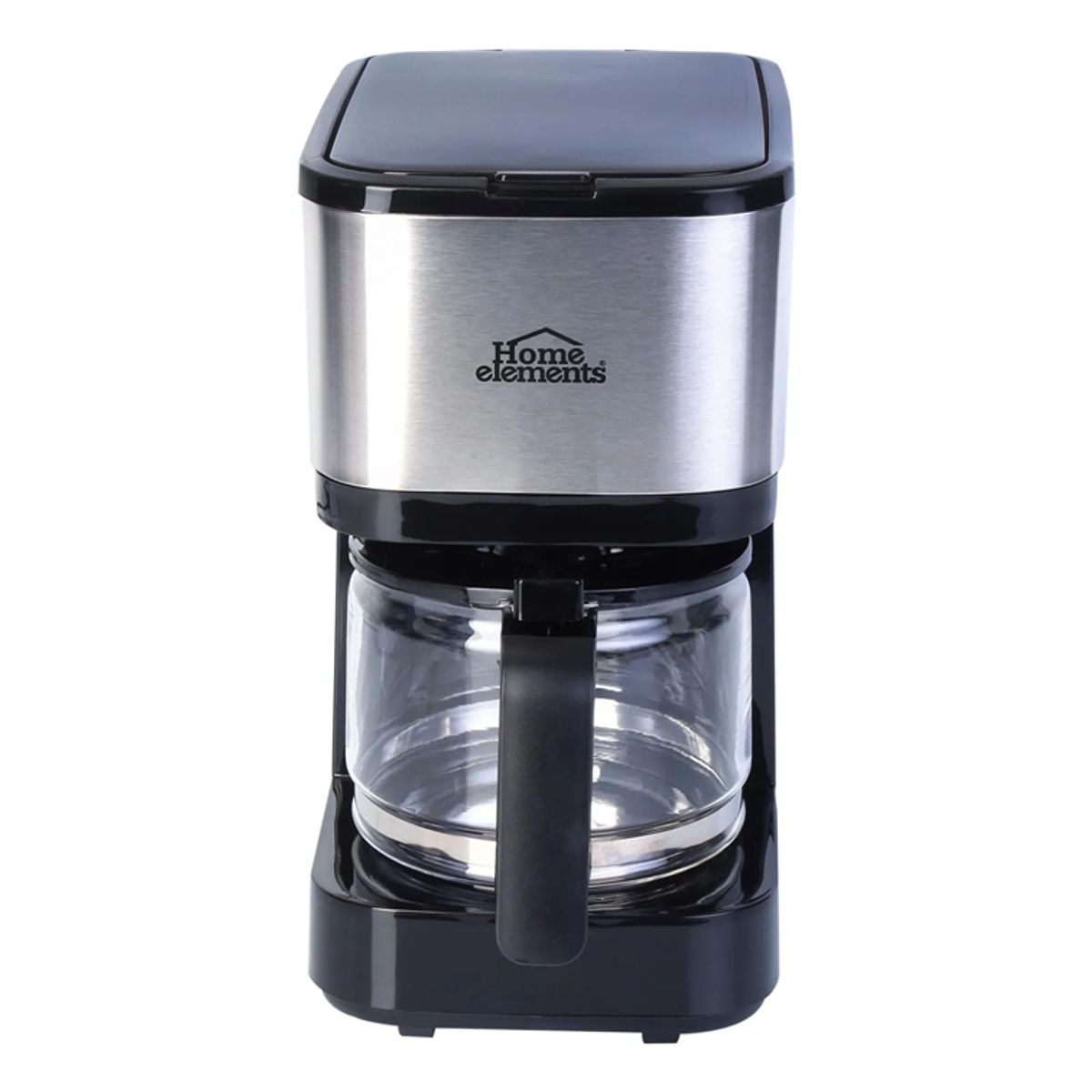 HOME ELEMENTS - Cafetera Home Elements en Acero Inoxidable de 6 Tazas HECM-9420SS