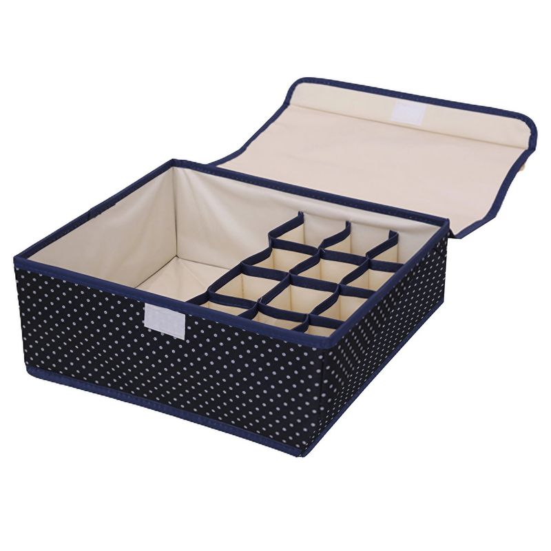 GENERICO - CAJA ORGANIZADORA DE ROPA INTERIOR 13 ESPACIOS