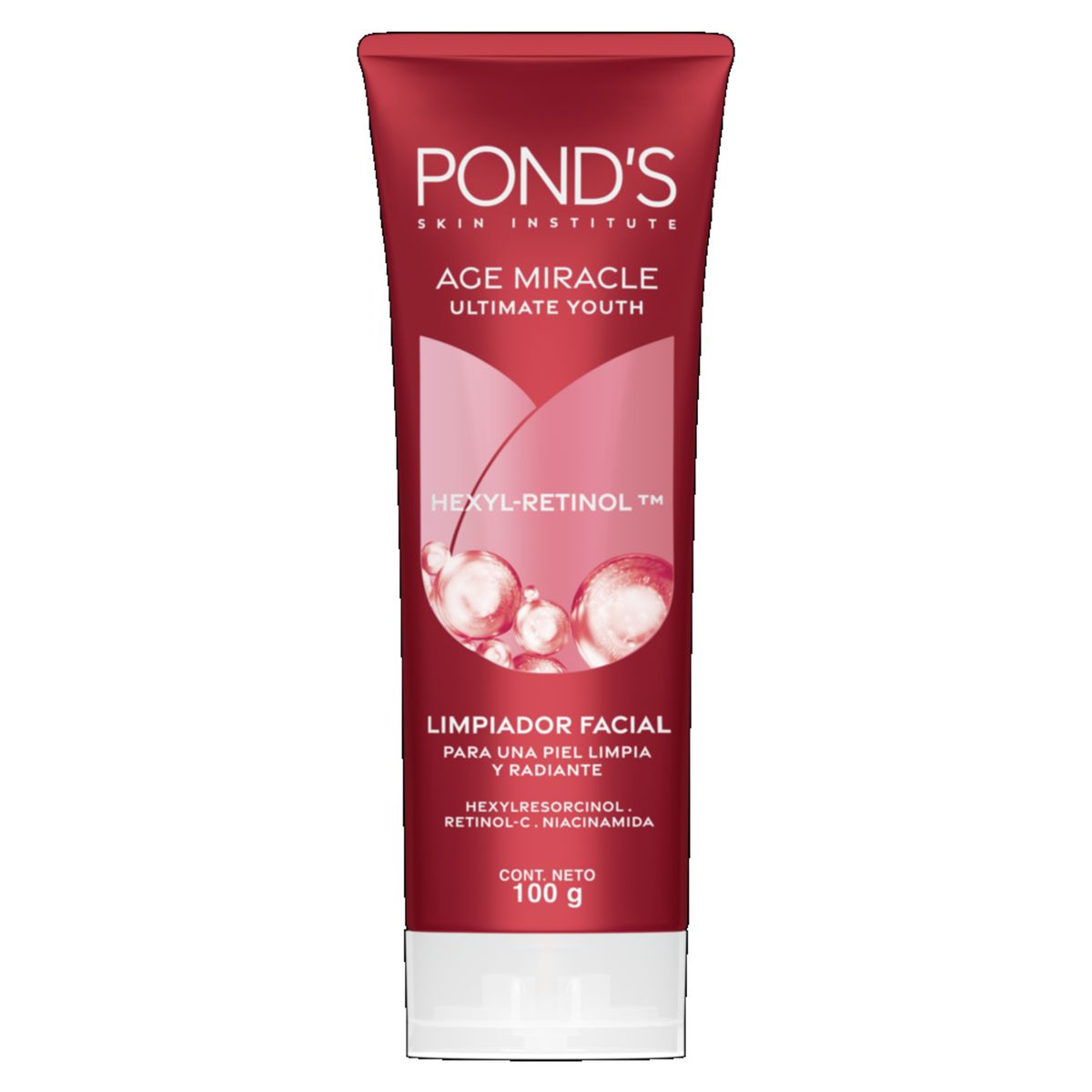 PONDS - Espuma Limpiador Ponds Antiedad AgeMiracle HexylRetinol 100g