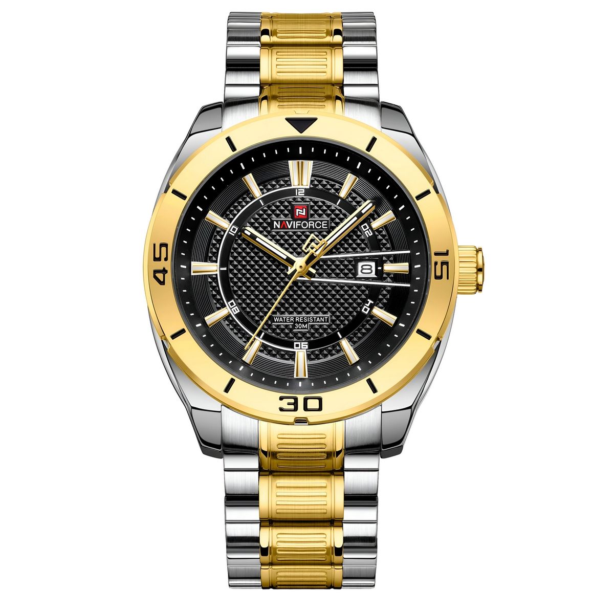 NAVIFORCE - Reloj Naviforce Casual Nf9210 Crono Hombre Acero+ Estuche