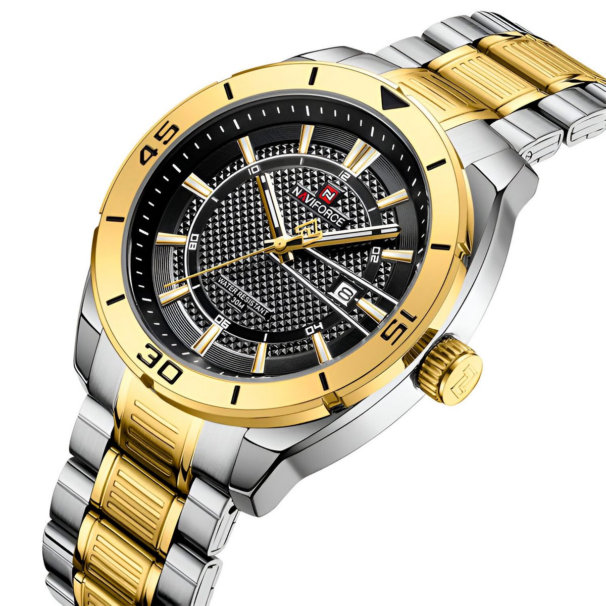 NAVIFORCE - Reloj Naviforce Casual Nf9210 Crono Hombre Acero+ Estuche