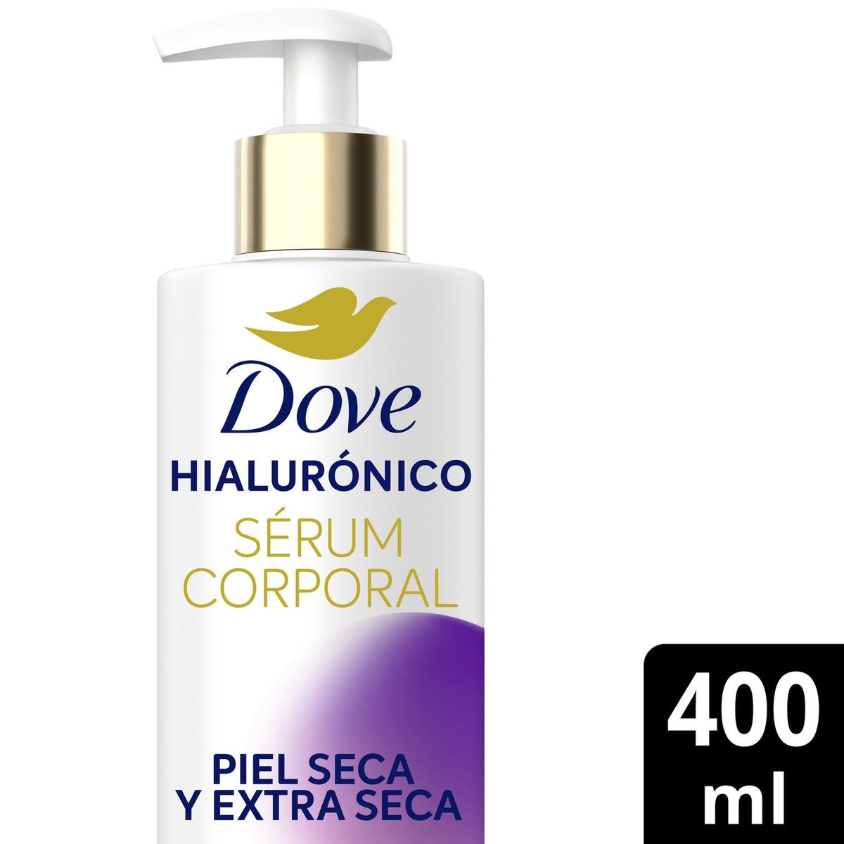 DOVE - Serum Corporal Dove Con Hialuronico Para Piel Seca 400Ml