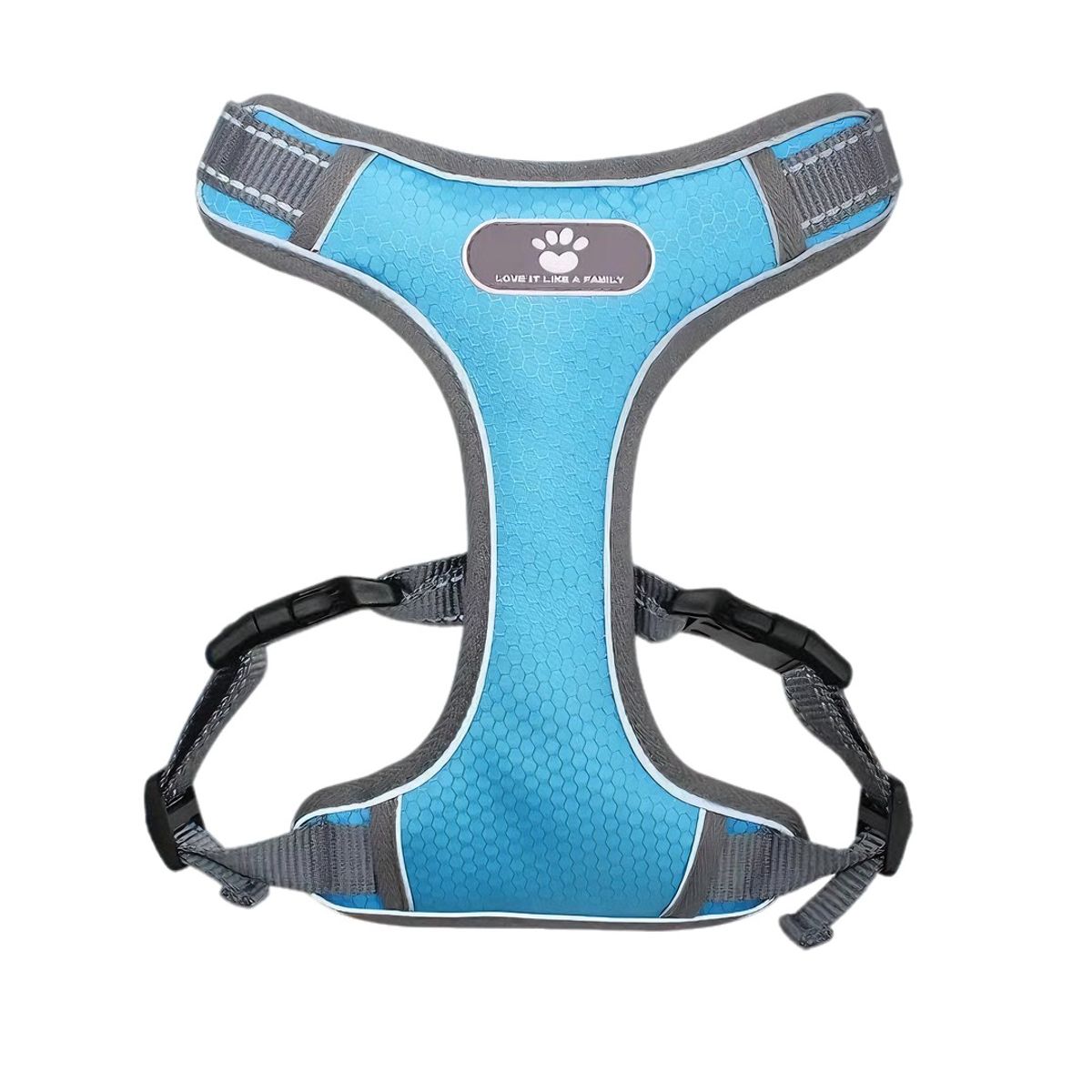 GENERICO - Pechera Para Perro Razas Medianas Y Grande Azul Claro Talla S