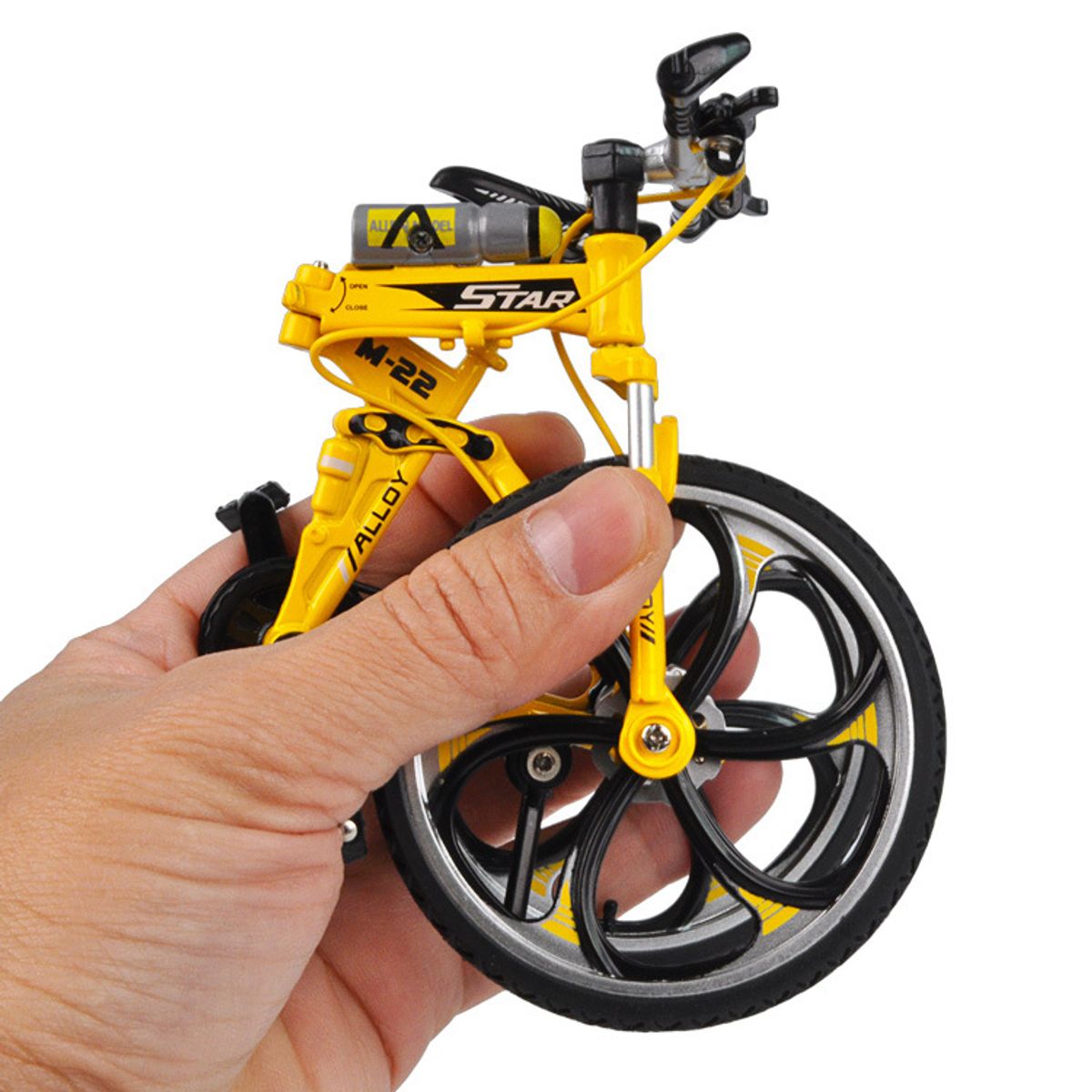 GENERICO - Bicicleta Miniatura De Aleación Juguetes De Colección