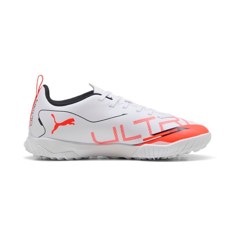 PUMA - Puma Ultra 5 Play Tt Jr Guayos blanco de niño para futbol