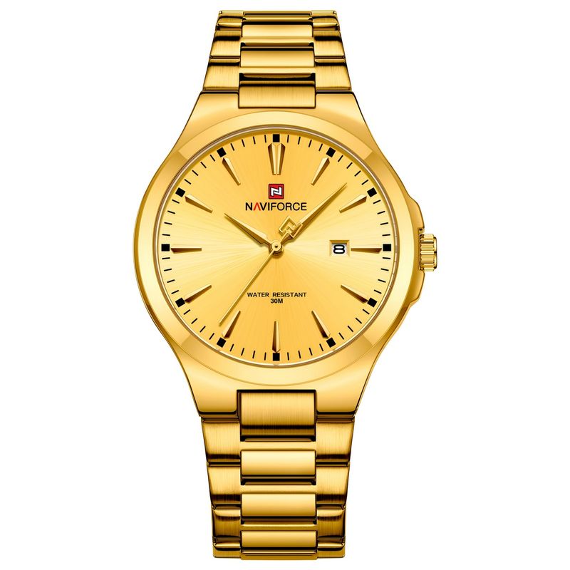 NAVIFORCE - Reloj Naviforce Casual Nf9214 Crono Hombre Acero+ Estuche