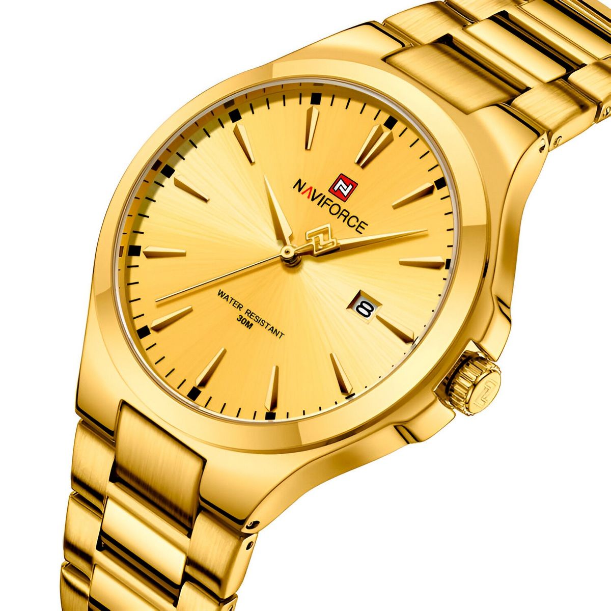 NAVIFORCE - Reloj Naviforce Casual Nf9214 Crono Hombre Acero+ Estuche