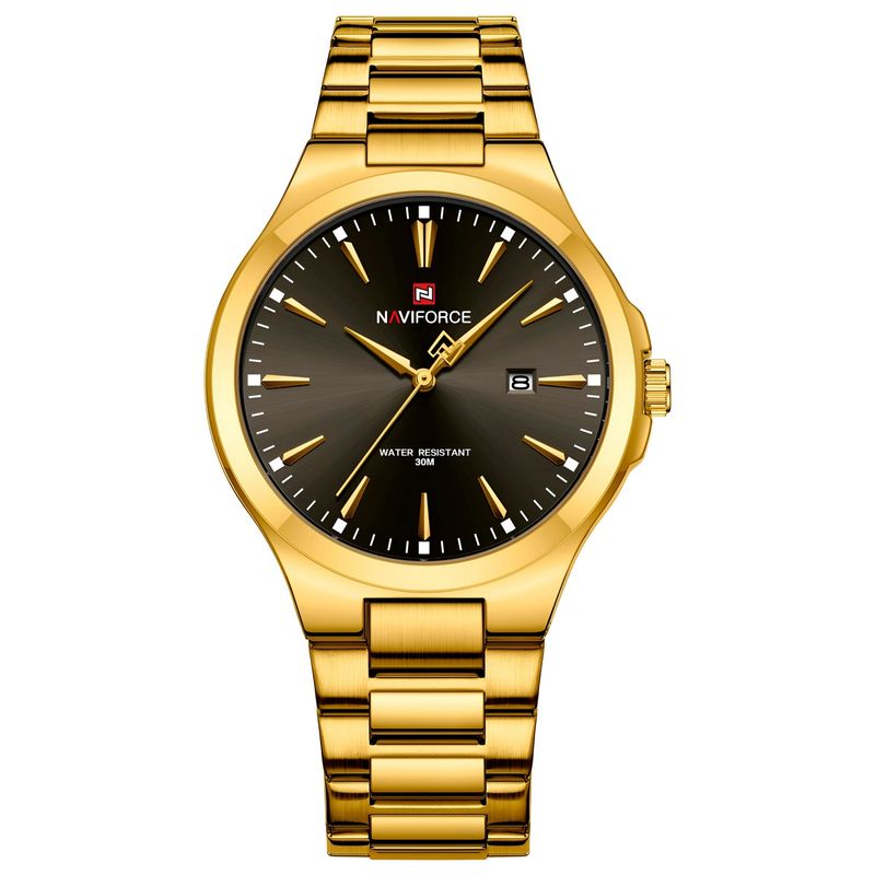 NAVIFORCE - Reloj Naviforce Casual Nf9214 Crono Hombre Acero+ Estuche