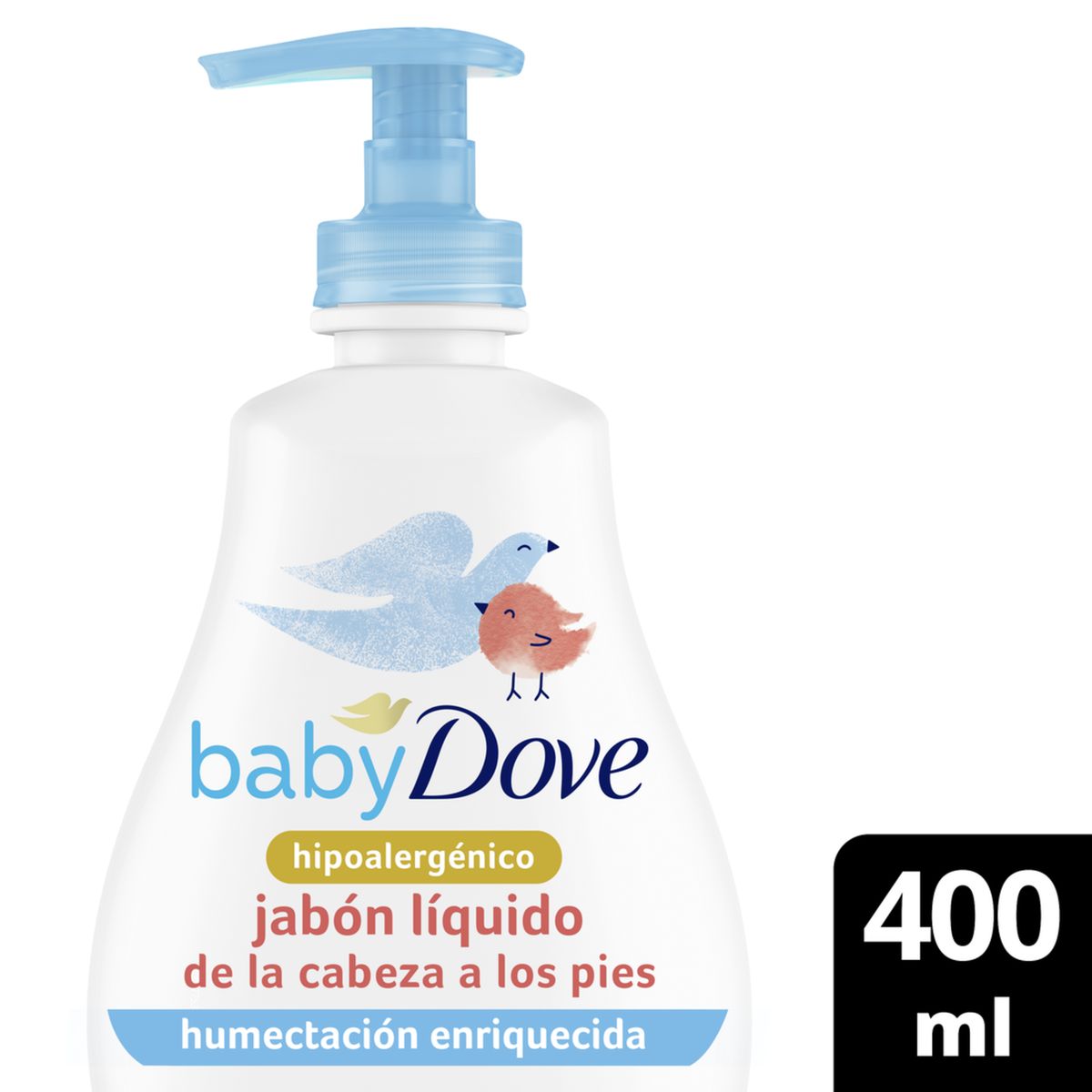 DOVE - Jabon Liquido Baby Dove Hidratacion Enriquecida 400ML