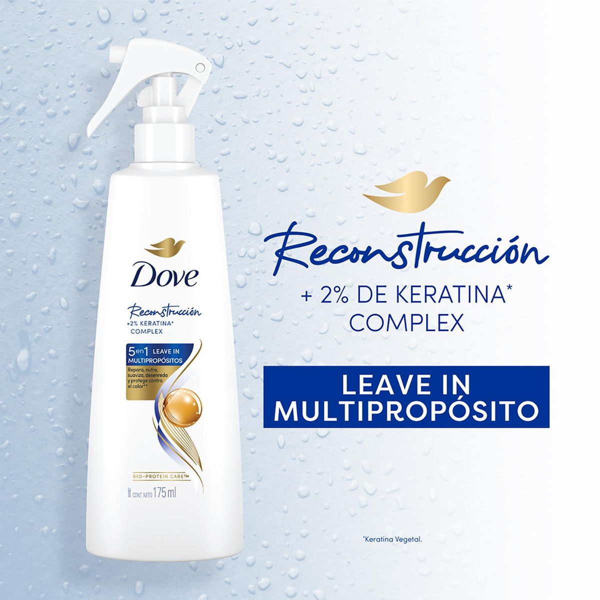 DOVE - Serum Capilar Dove Multiproposito reconstrucción spray 175ml