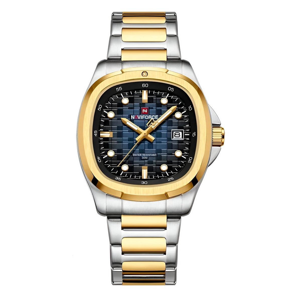 NAVIFORCE - Reloj Naviforce Casual Nf9240 Crono Hombre Acero+ Estuche