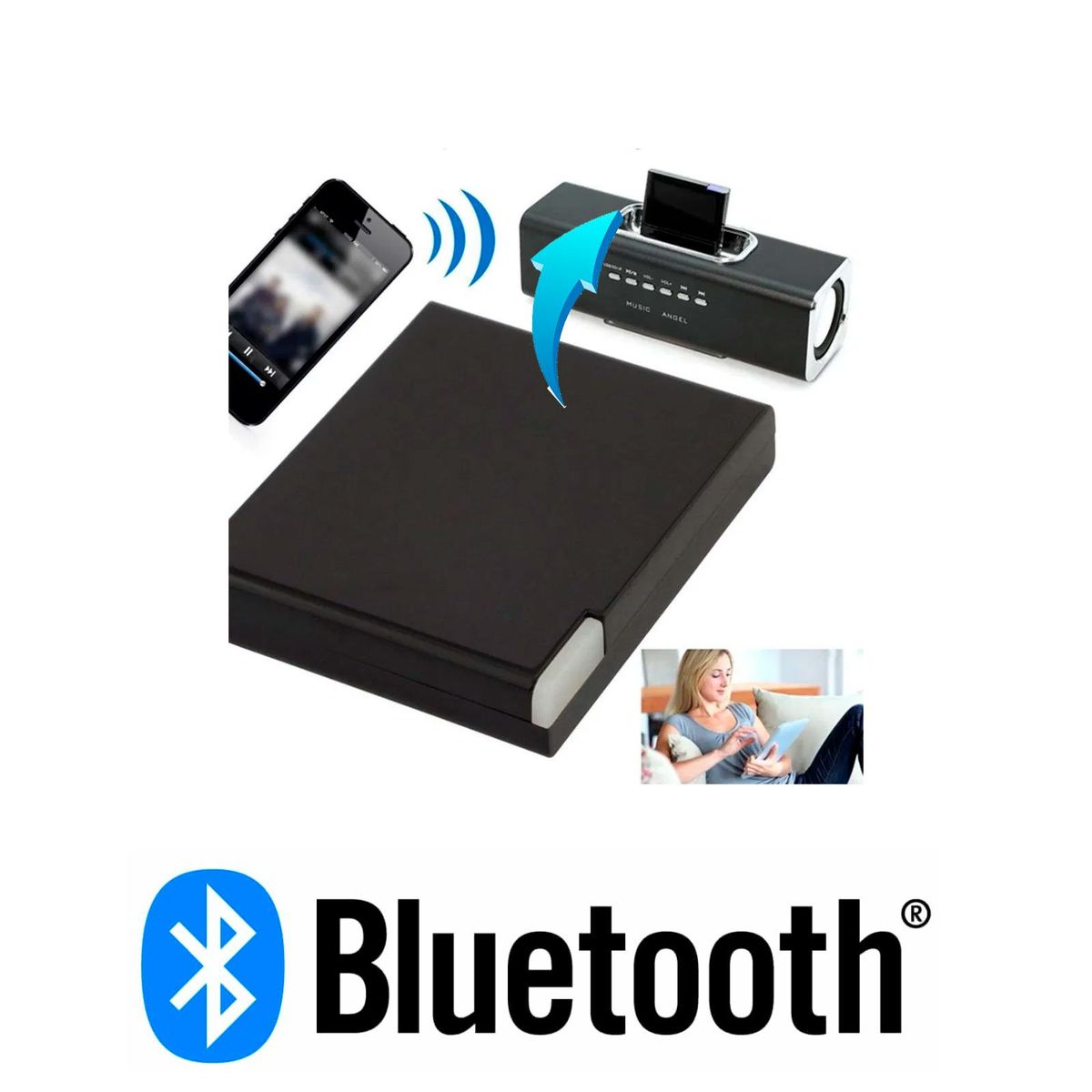 GENERICO - Adaptador 30 Pines Bluetooth PARA Bose Serie 1 2004 / 2008