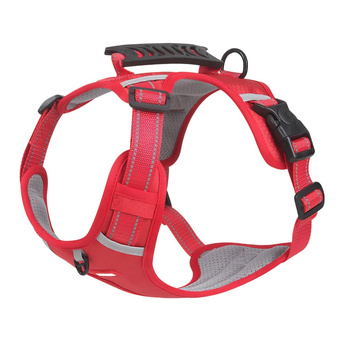 GENERICO - Arnés Para Perros Grandes y Pequeños Rojo Talla XL