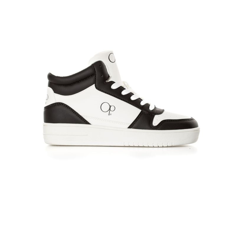 OCEAN PACIFIC - Tenis OP Marki Para Mujer Color Blanco y Negro