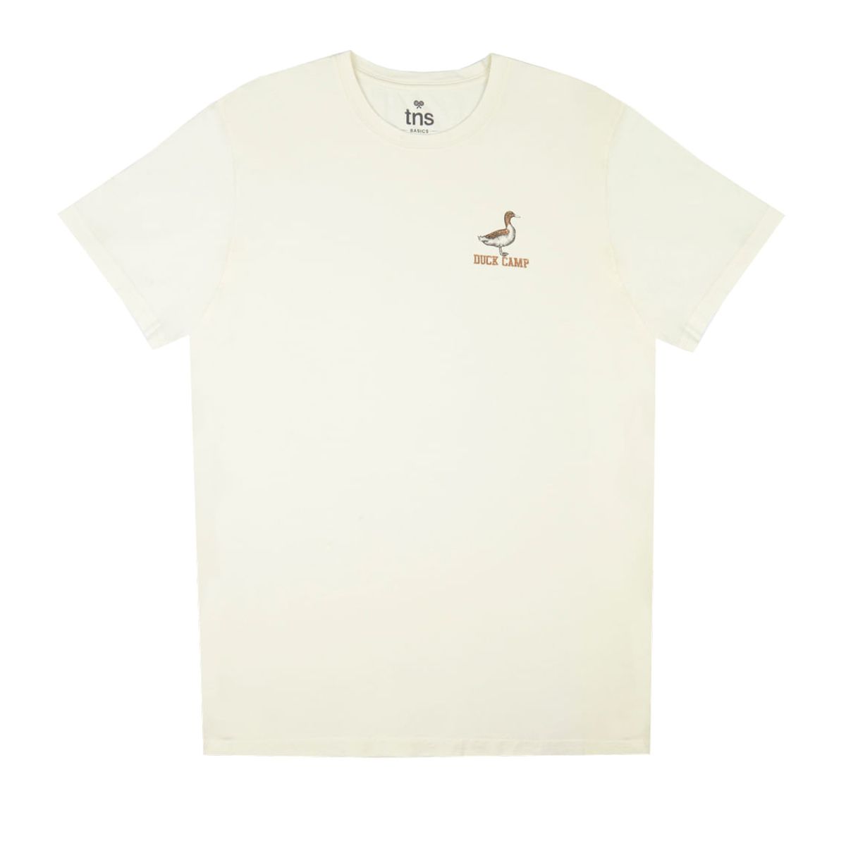 TENNIS - Camiseta básica crudo con estampado para hombre