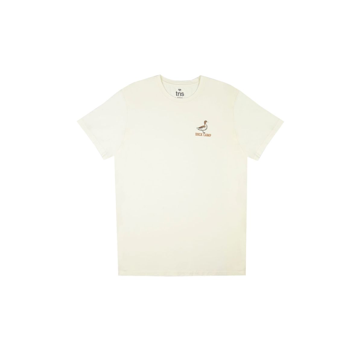 TENNIS - Camiseta básica crudo con estampado para hombre