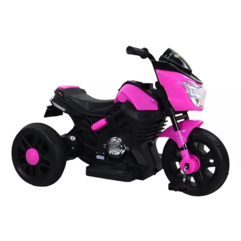 GENERICO - Moto recargable montable electrico triciclo juguete