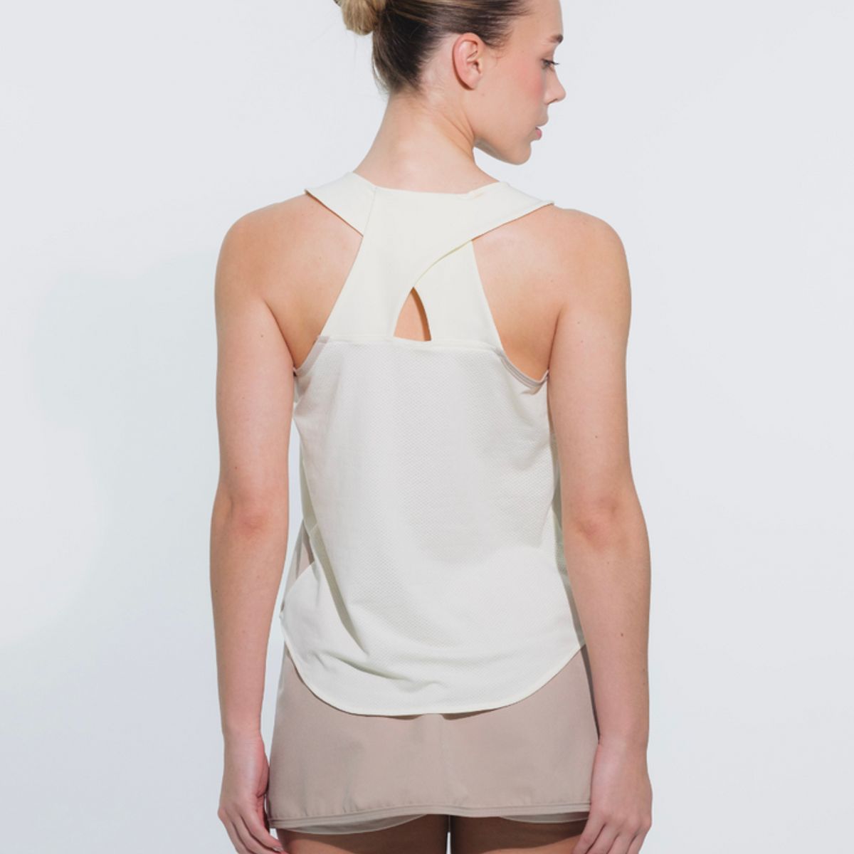 NO RULES - CAMISETA ESQUELETO DOUBLE SHIRT BEIGE.