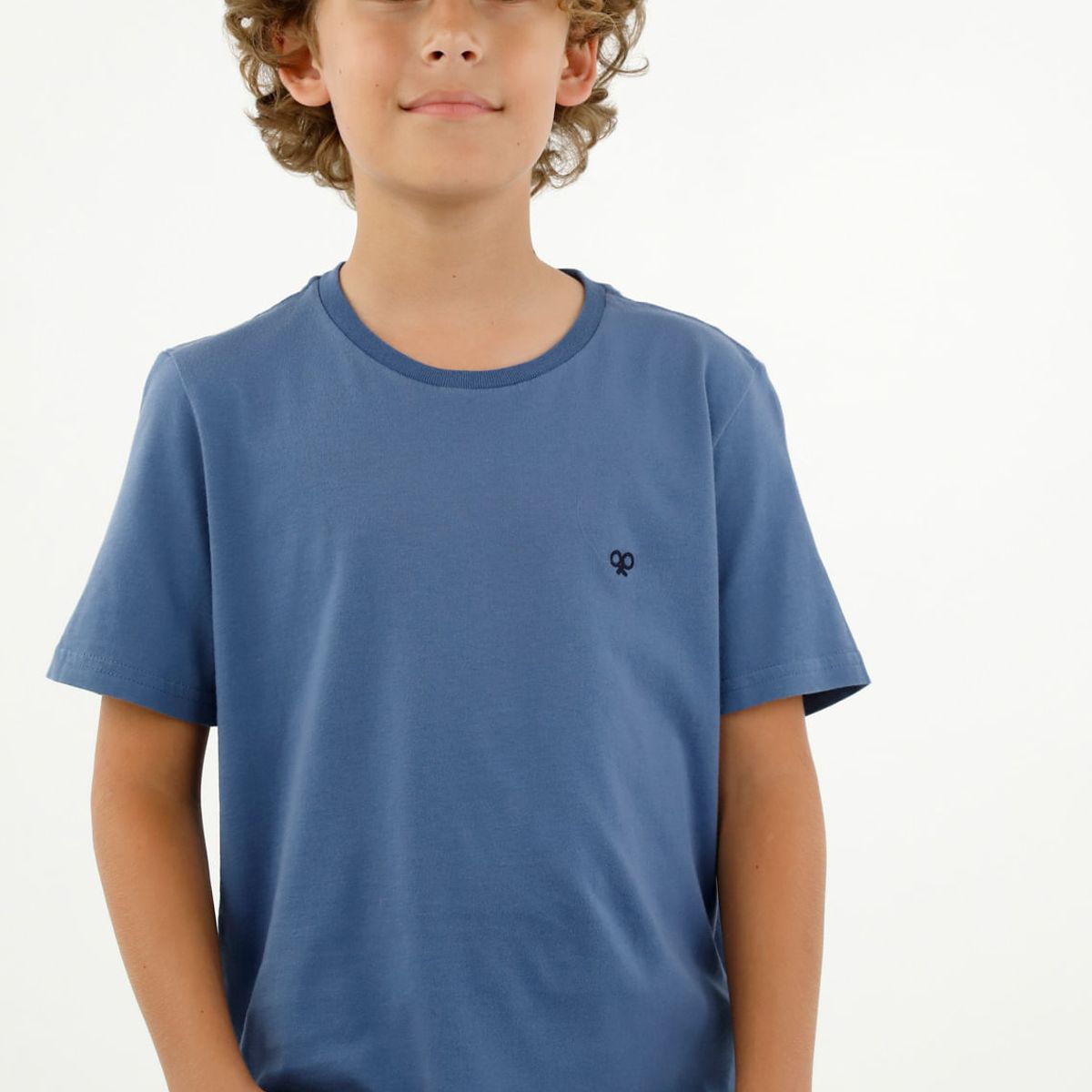 TENNIS - Camiseta azul para niño