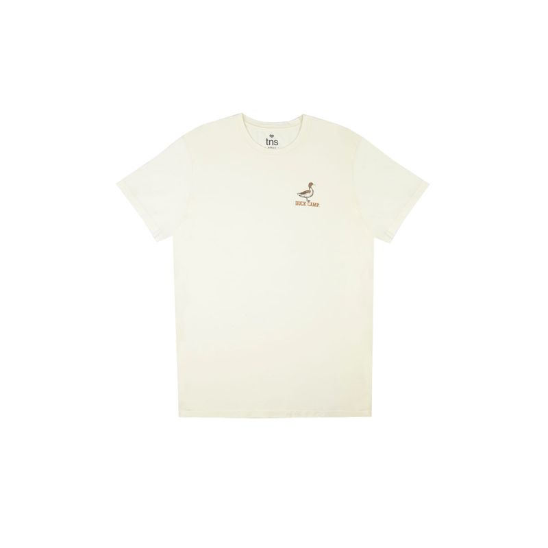 TENNIS - Camiseta básica crudo con estampado para hombre