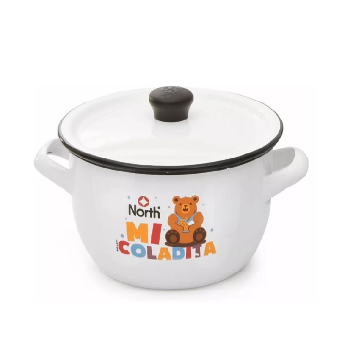 NORTH - Olla Esmaltada Infantil 2,5 Litros 18cm North