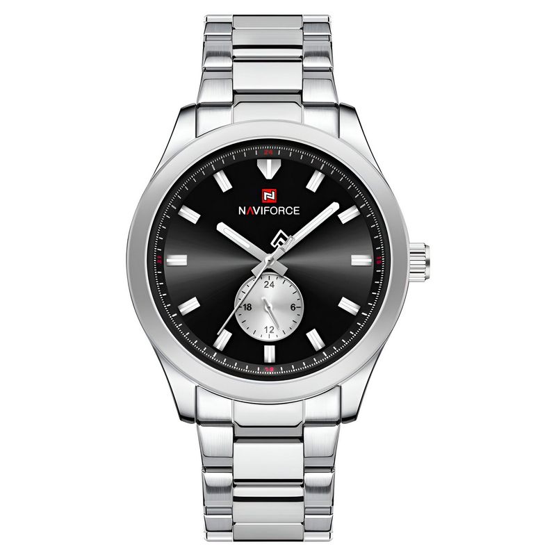 NAVIFORCE - Reloj Naviforce Casual Nf9231 Crono Hombre Acero+ Estuche