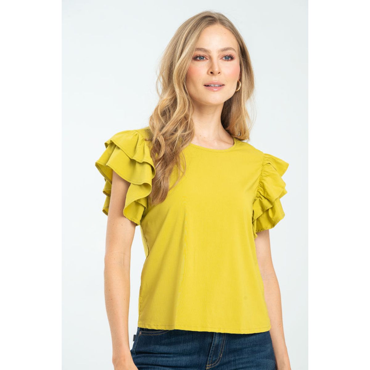 RAGGED - Blusa macondo Verde olivo Ragged.