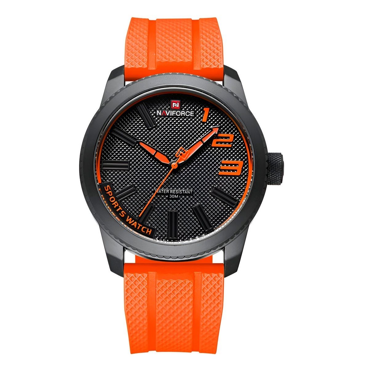 NAVIFORCE - Reloj Naviforce Casual Nf9202t Crono Hombre Goma + Estuche