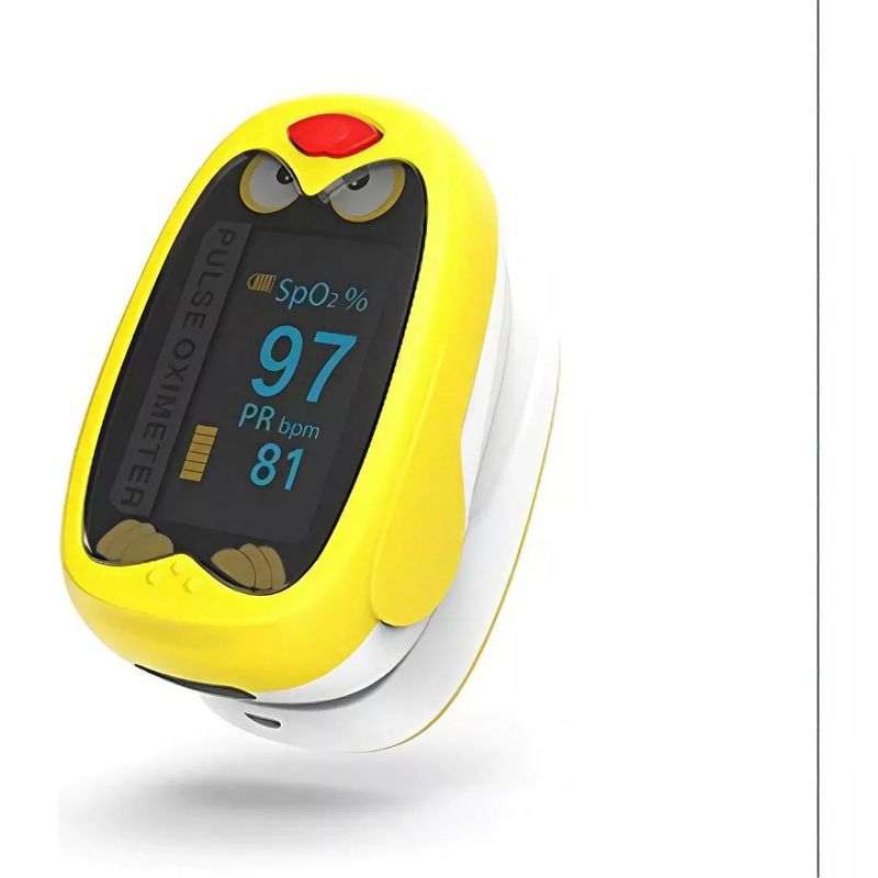GENERICO - Pulso Oxímetro Pediátrico Pantalla Led Con Niños