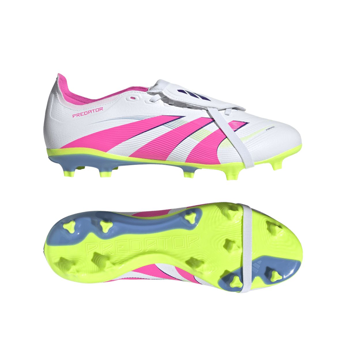 ADIDAS - Adidas Guayos Predator League Lengueta Plegable blanco unisex para futbol