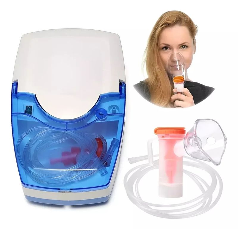 GENERAL - Nebulizador Respiratorio Aerocamara Portatil Para Adulto Niños NB805