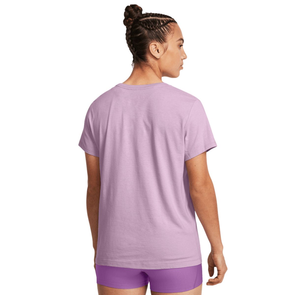 UNDER ARMOUR - Camiseta Mujer UNDER ARMOUR LIVE SPORTSTYLE GRPH Purpura UNDER ARMOUR.