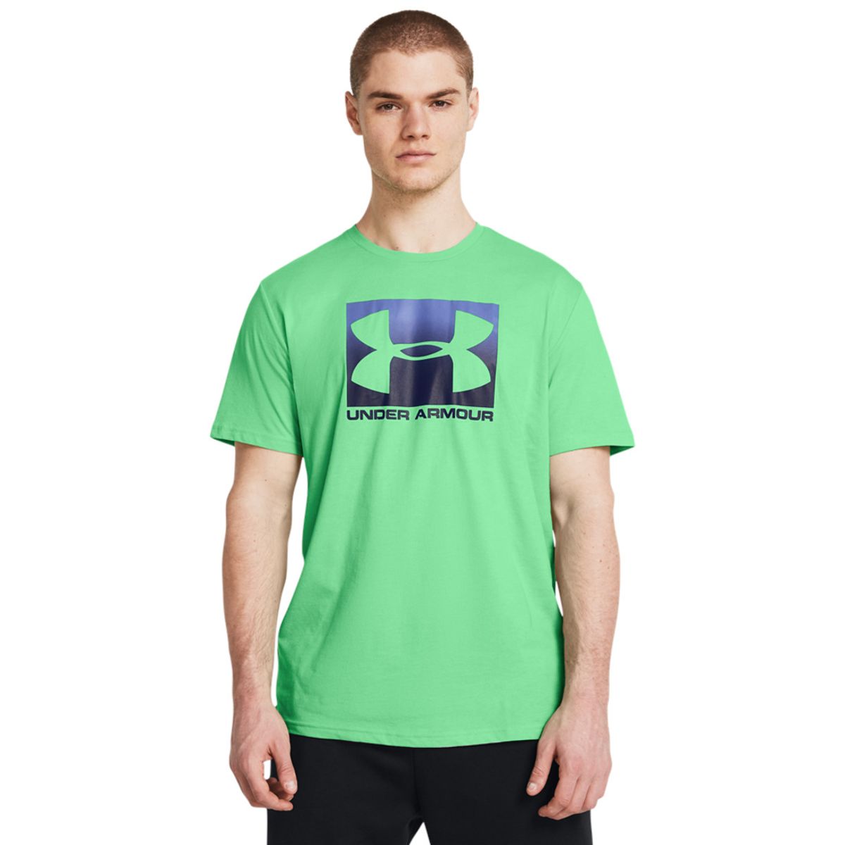 UNDER ARMOUR - Camiseta Hombre Under Armour Boxed Sportstyle Verde UNDER ARMOUR