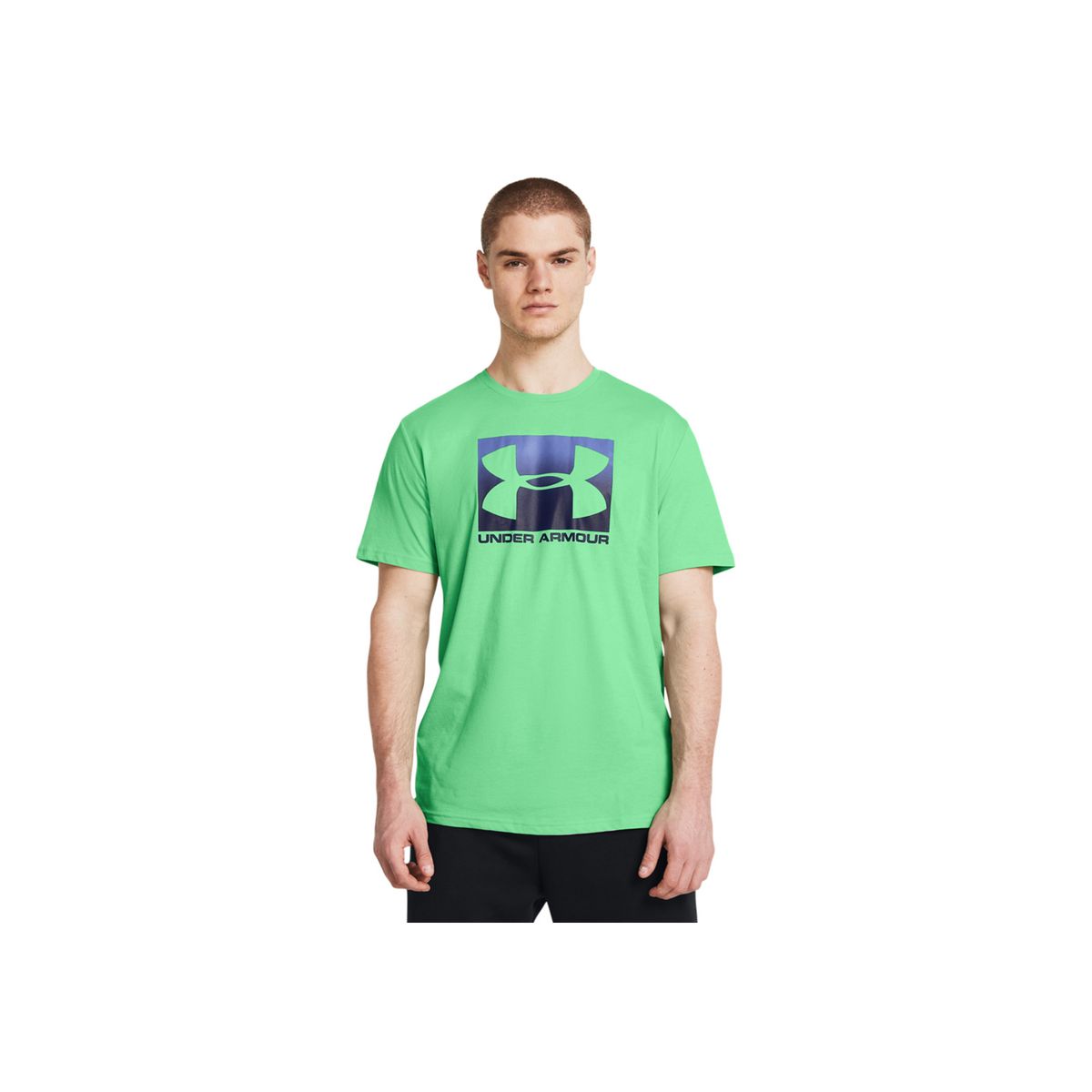 UNDER ARMOUR - Camiseta Hombre Under Armour Boxed Sportstyle Verde UNDER ARMOUR