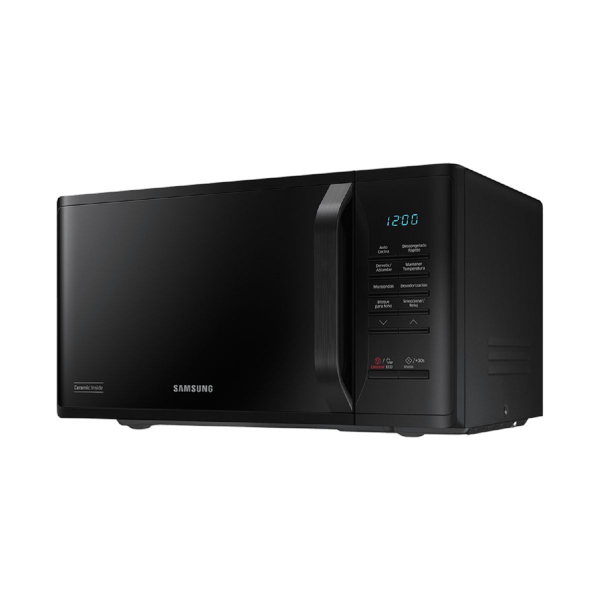 SAMSUNG - Horno Microondas Samsung 23 Lts.Negro MS23K3513AK/CO
