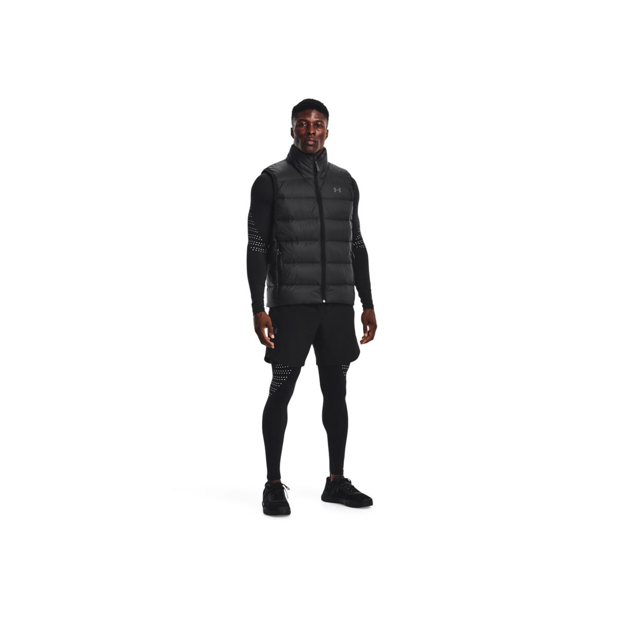 UNDER ARMOUR - Chaleco Hombre UNDER ARMOUR STRM ARMR DWN 20 VST Negro UNDER ARMOUR