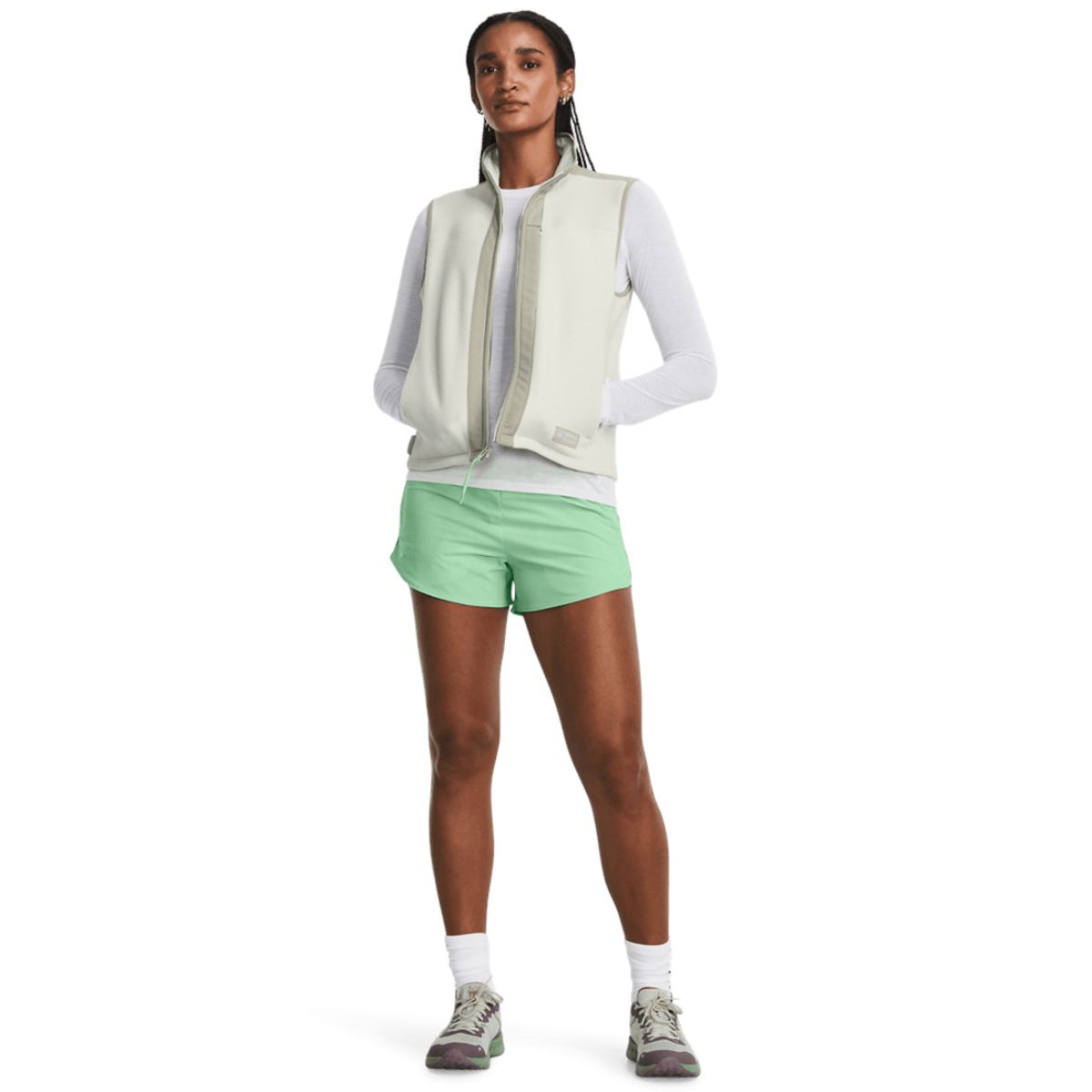 UNDER ARMOUR - Short Mujer UNDER ARMOUR UA ANYWHERE SHORT Verde UNDER ARMOUR.